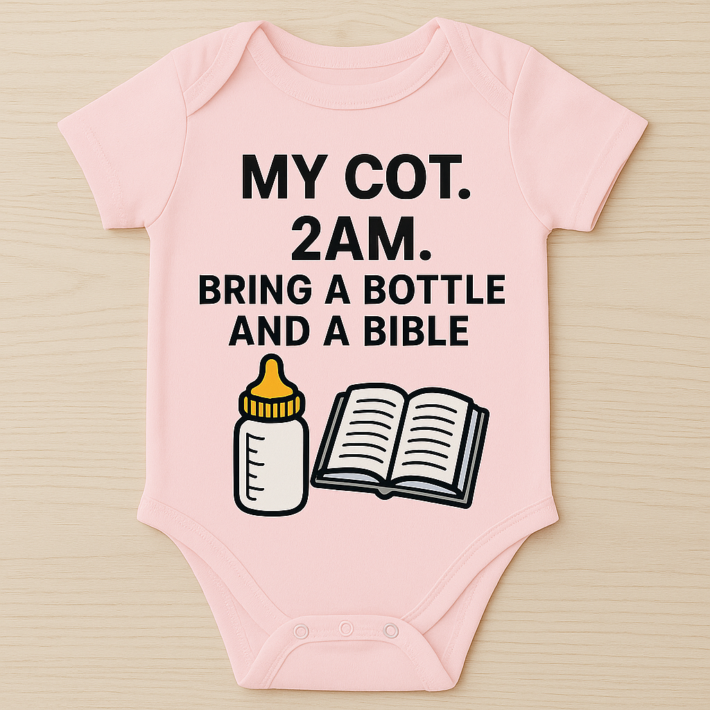 My cot onesie