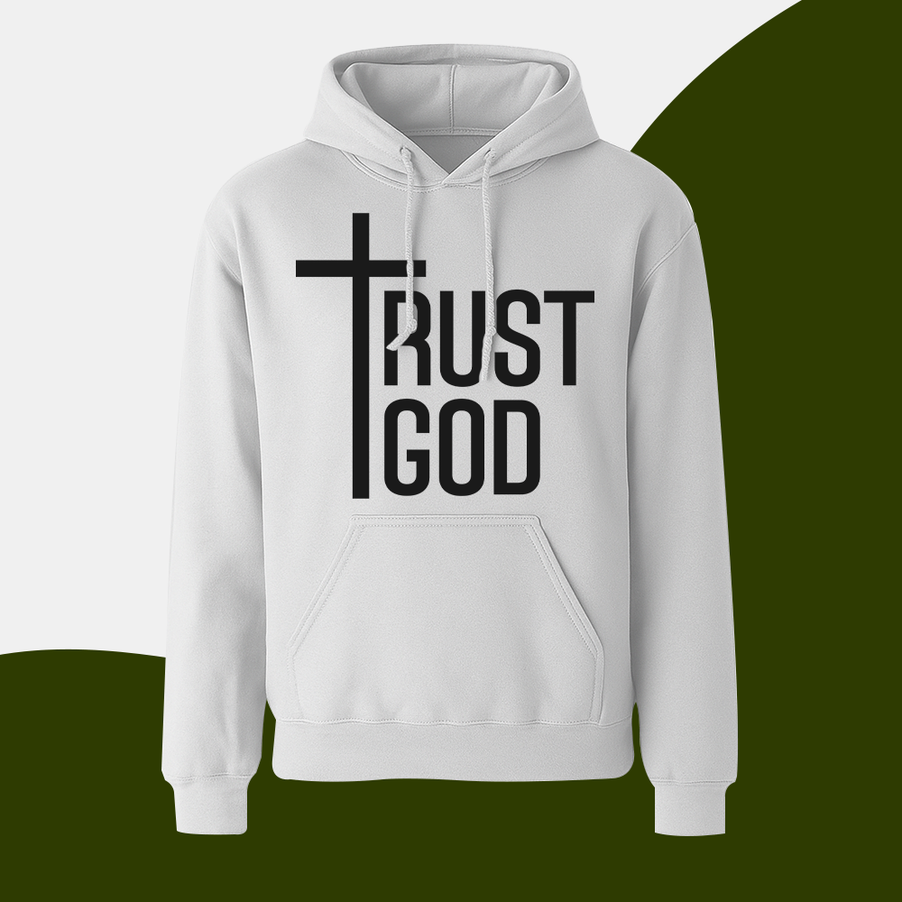 Trust God - Adult Hoodie