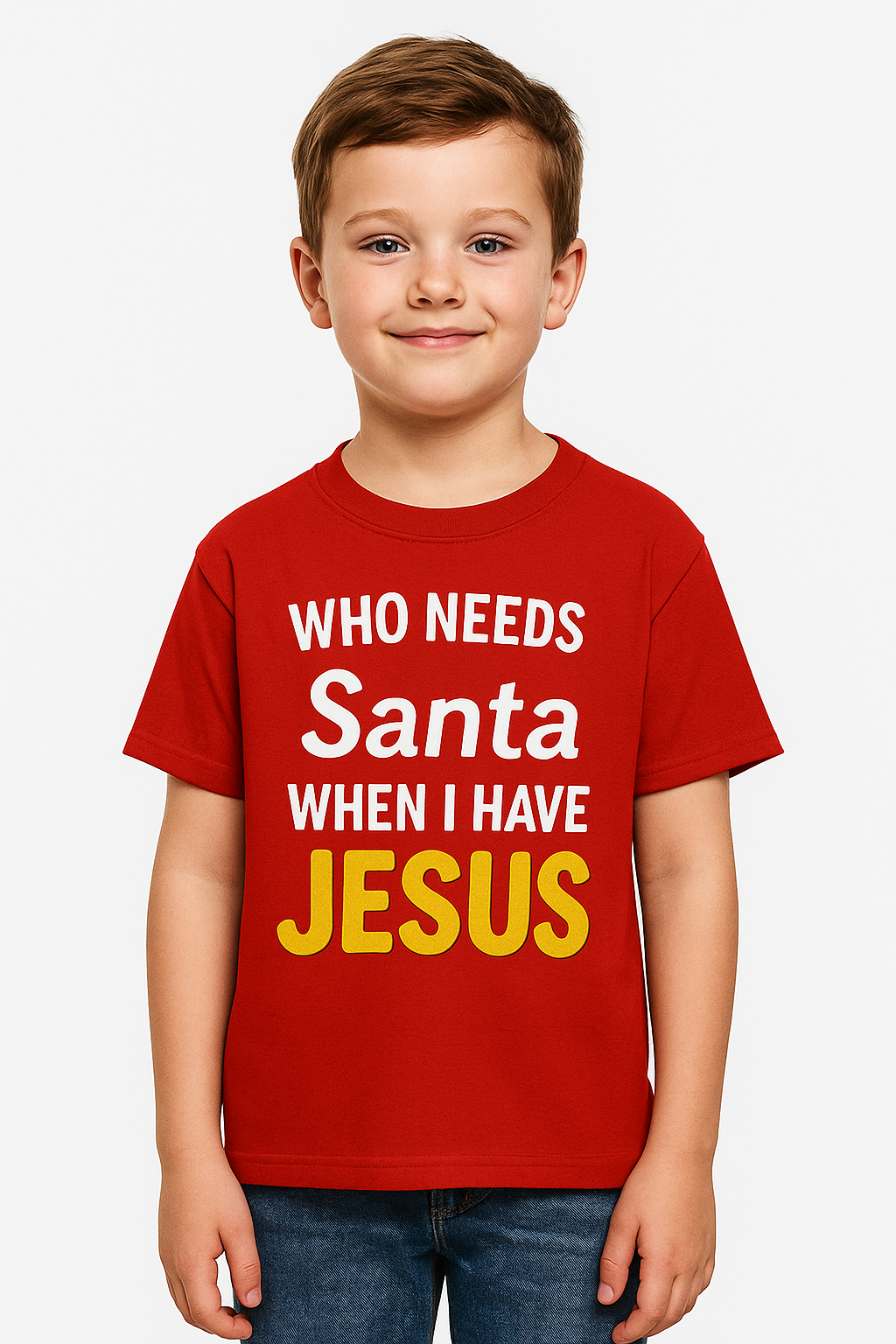 Who needs santa tee - kids