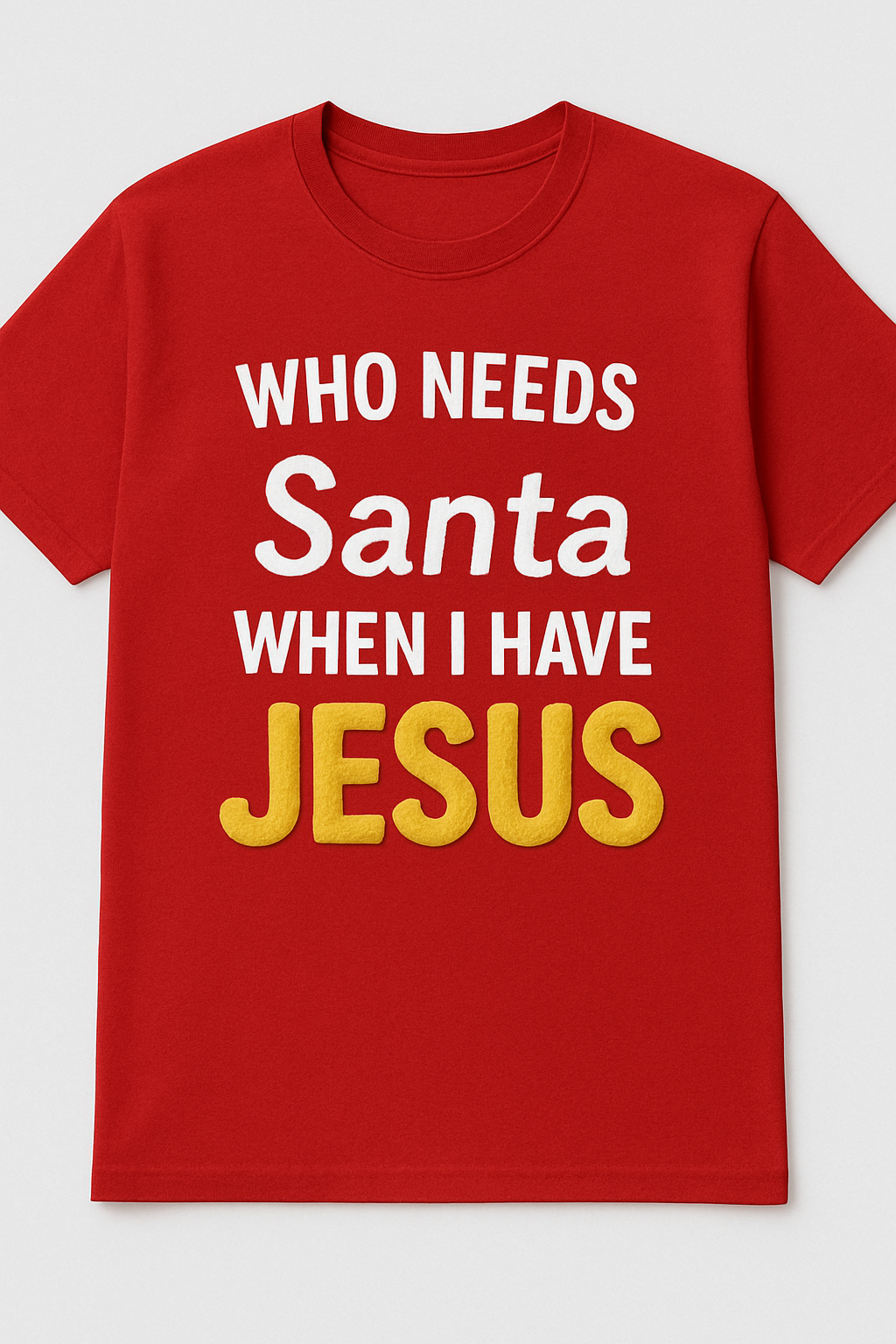 Who needs santa tee - kids