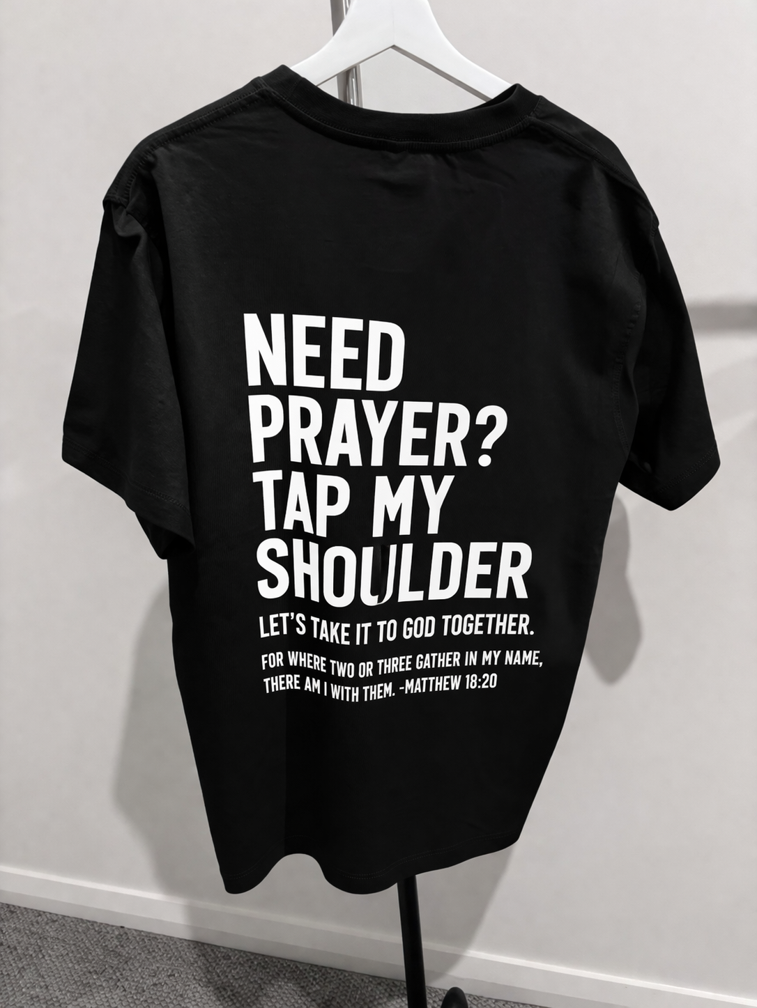 Tap My Shoulder Adult Tee
