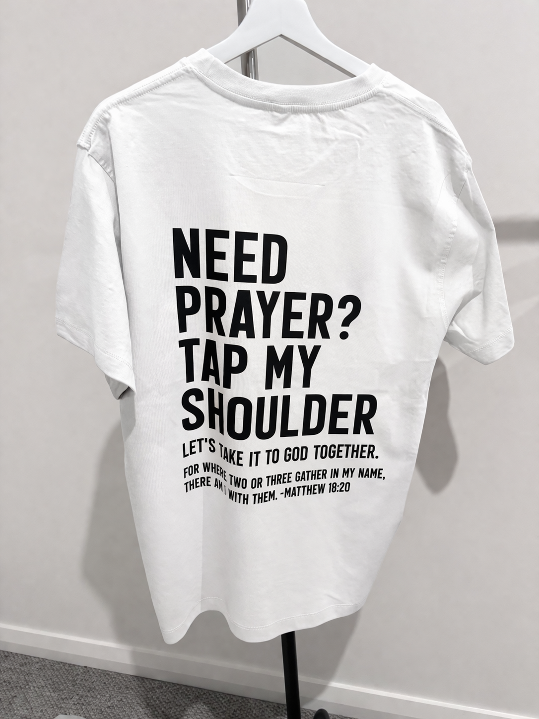 Tap My Shoulder Adult Tee